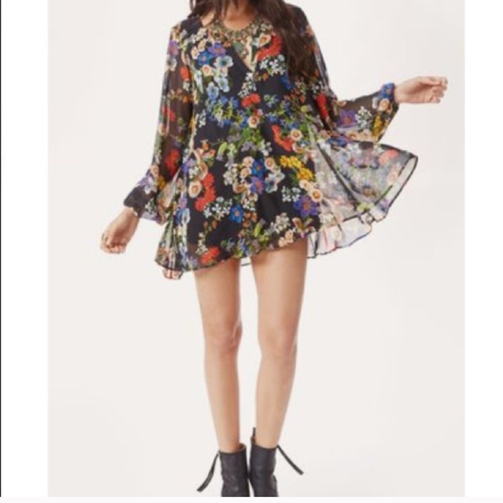 Show me your mumu Jamie tunic/dress night floral